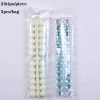 120 Tips Per Bag Round Shape Flat Back Nail Tips Color Chart Display With Adhesive Stickers-7