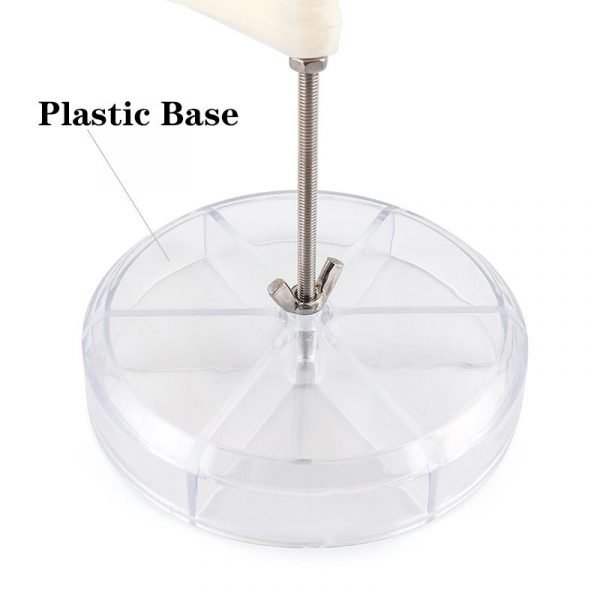 120Tips Spiral Style Nail Art Gel Polish Color Display Sticks With Plastic Base-4