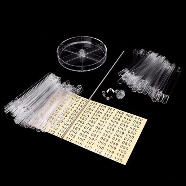 120Tips Spiral Style Nail Art Gel Polish Color Display Sticks With Plastic Base-5