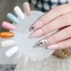 20 Tips Detachable Nail Art Gel Polish Display Round Practice Wheel-11