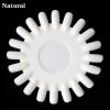 20 Tips Detachable Nail Art Gel Polish Display Round Practice Wheel-6