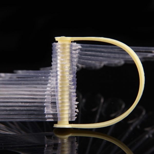 20 Tips Fan-Shaped Nail Art Display Fan Chart For Polish Gel Display-5