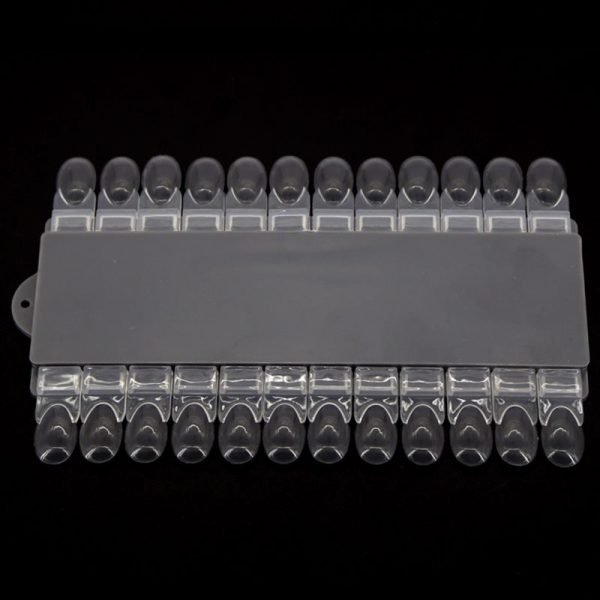 24 Tips Detachable Nail Color Chart Gel Polish Color Display-4