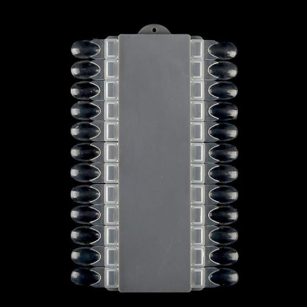 24 Tips Detachable Nail Color Chart Gel Polish Color Display