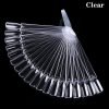 24 Tips Fan-Shaped Nail Art Display Chart For Polish Gel Display-6