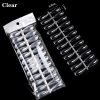240Tips per Bag Coffin Ballerina Nail Tips For Displaying Gel Polish Color And Designs-10