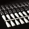 240Tips per Bag Coffin Ballerina Nail Tips For Displaying Gel Polish Color And Designs-7