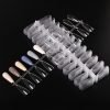 240Tips per Bag Coffin Ballerina Nail Tips For Displaying Gel Polish Color And Designs-8