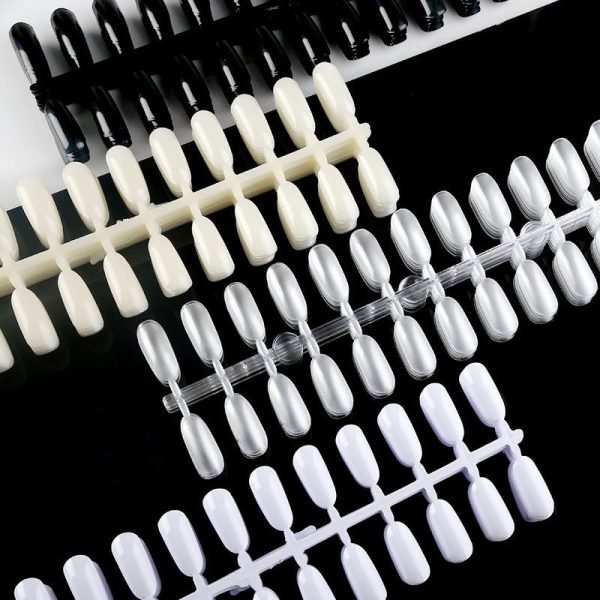 240Tips per Bag Oval Shape Nail Tips For Displaying Gel Polish Color And Designs-1