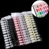 240Tips per Bag Oval Shape Nail Tips For Displaying Gel Polish Color And Designs
