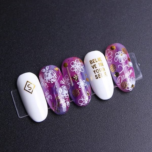 240Tips per Bag Oval Shape Nail Tips For Displaying Gel Polish Color And Designs-8