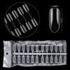240Tips per Bag Oval Shape Nail Tips For Displaying Gel Polish Color And Designs0