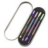 4 Different Types Rainbow Color Dead Skin Cuticler Pusher In Box