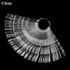 50 Branches 3 Knots Total 150 Tips Fan Shaped Nail Art Color Display Set-9