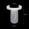 50 PCS per pack Nail Art Ring Style Tips For Color Display-2