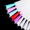 50Pcs per Set Fan Shaped French False Nail Art Tips Gel Polish Display-1