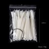 50Pcs per Set Fan Shaped French False Nail Art Tips Gel Polish Display-6