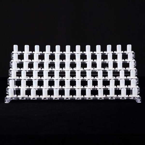 Detachable 6 Layers Nail Gel Polish Color Display Stand With 72 Nail Tips Set-1