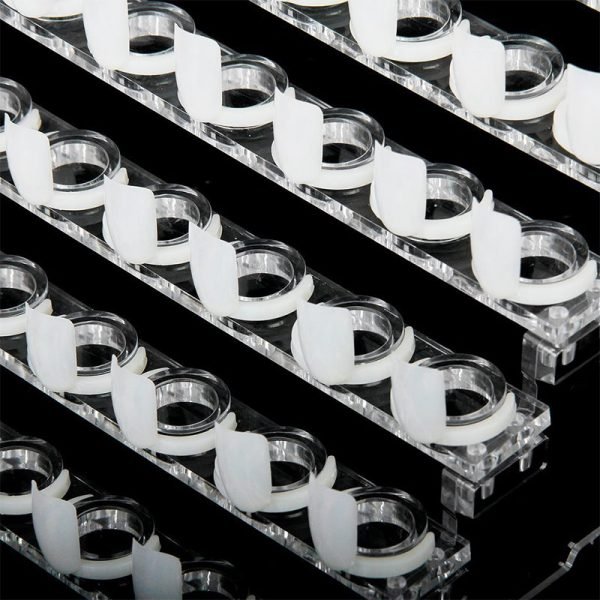 Detachable 6 Layers Nail Gel Polish Color Display Stand With 72 Nail Tips Set-9