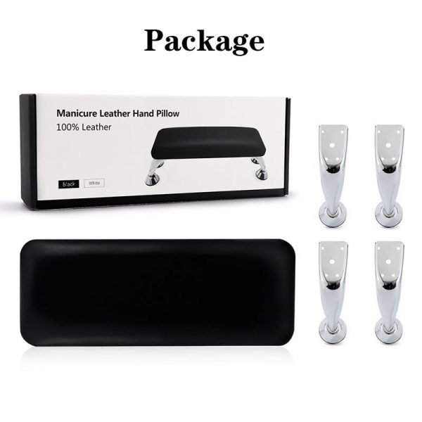 Detachable Leather Manicure Cushion Pillow With 4 Brackets-10