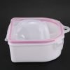 Double Layer Nail Art Manicure Soaking off Bowl-2