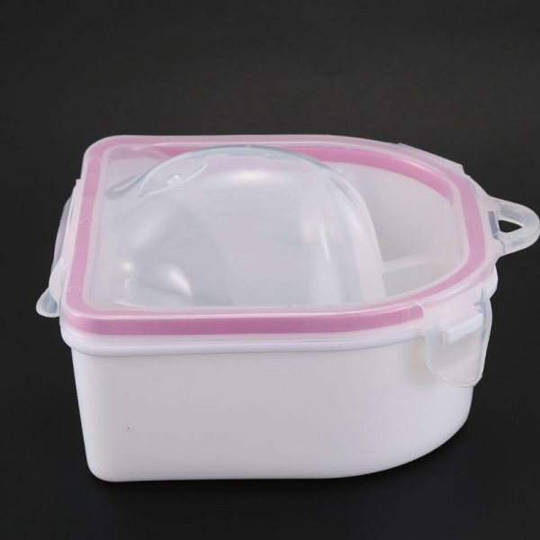 Double Layer Nail Art Manicure Soaking off Bowl-2