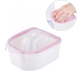 Double Layer Nail Art Manicure Soaking off Bowl