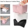Dual Use Soft PU Nail Art Table Hand Rests And Foot Cushion Pillow