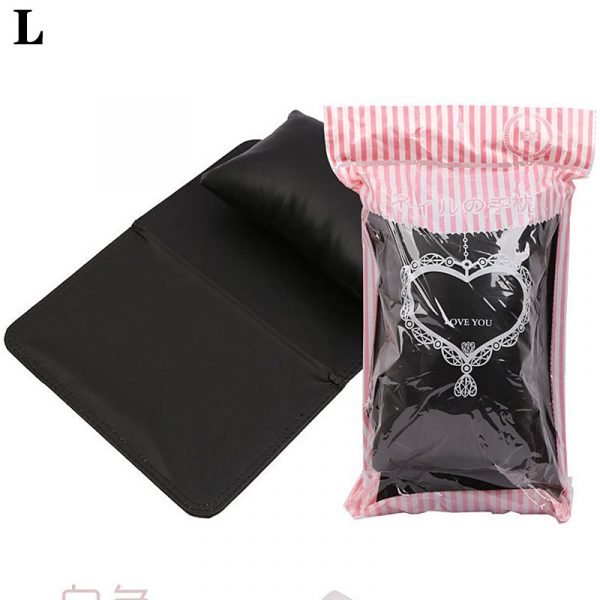 Fashionable Style Soft PU Leather Nail Art Hand Rest Cushion With Foldable Mat Pad Set-20