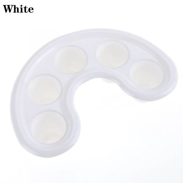 Five Holes Moon Shape Manicure Care Nail Soaking off Bowl-10