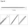 Gel Polish Remover Tools Triangle Head Stainless Steel Nail Cuticle Pusher-7