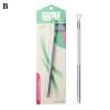 Gel Polish Remover Tools Triangle Head Stainless Steel Nail Cuticle Pusher-9