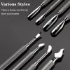 High Quality 4 Designs Stainless Steel Manicure Remover Tool Cuticle Pusher S505,S506,S508,S511-1