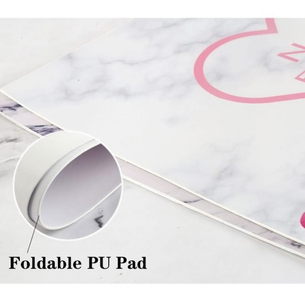 Ins Style Soft PU Leather Nail Art Hand Rest Cushion And Mat Pad Set-5