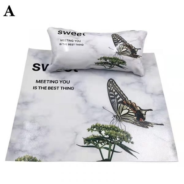 Ins Style Soft PU Leather Nail Art Hand Rest Cushion And Mat Pad Set-A