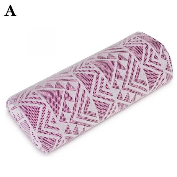 Lace Style Sponge Hand Cushion Pillow Nail Art Hand Rest-A