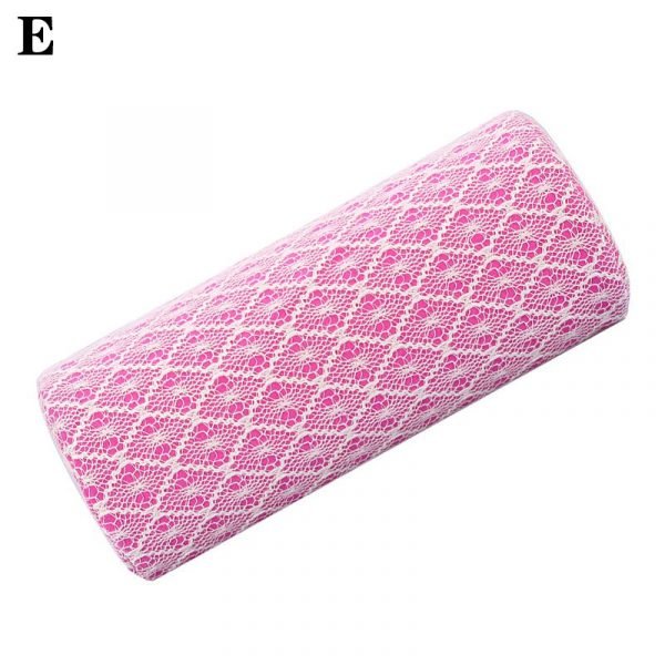 Lace Style Sponge Hand Cushion Pillow Nail Art Hand Rest-E