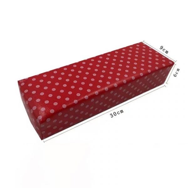 Nail Art PU Leather Hand Rest Manicure Cushion Pillow-5