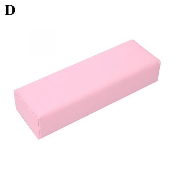 Nail Art PU Leather Hand Rest Manicure Cushion Pillow-D