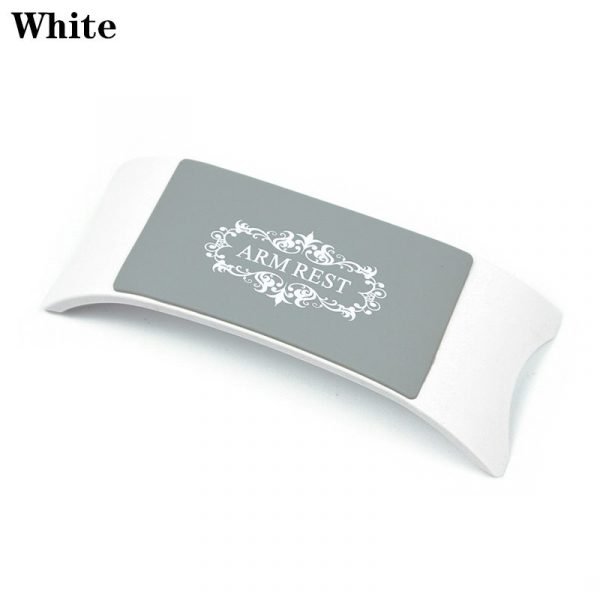 Plastic & Silicone Nail art Cushion Pillow Nail Arm Rest For Manicure Use-10