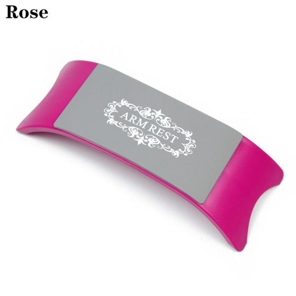 Plastic & Silicone Nail art Cushion Pillow Nail Arm Rest For Manicure Use-13