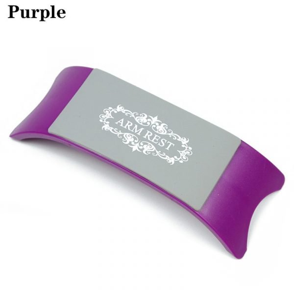 Plastic & Silicone Nail art Cushion Pillow Nail Arm Rest For Manicure Use-14