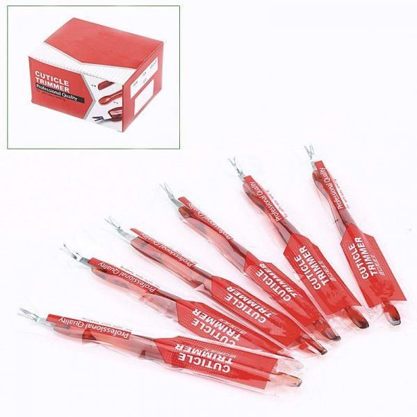 Professional Quality Plastic Dead skin pusher cuticle trimmer