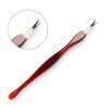 Professional Quality Plastic Dead skin pusher cuticle trimmer-10