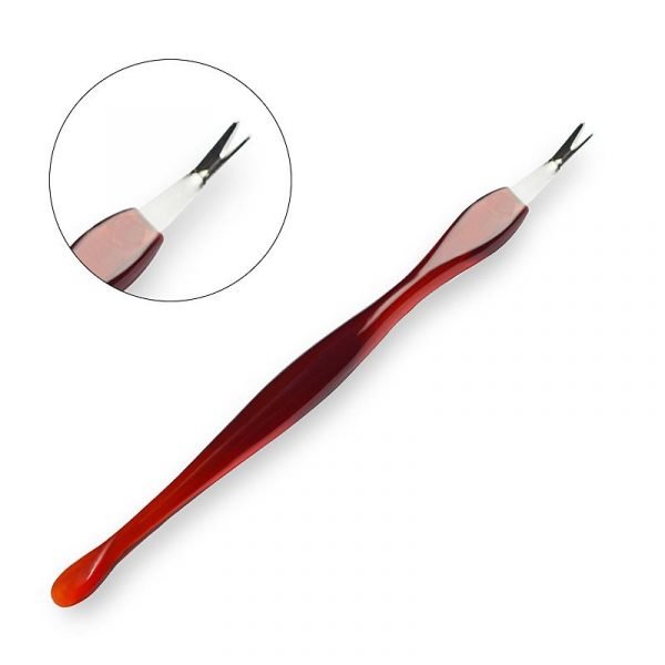 Professional Quality Plastic Dead skin pusher cuticle trimmer-10