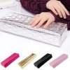 Rectangle PU Leather Manicure Cushion Pillow Arm Rest Holder With Sponge Inside
