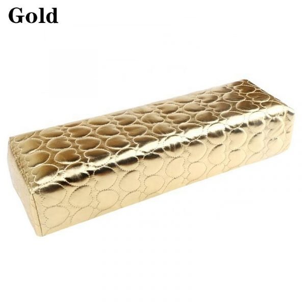 Rectangle PU Leather Manicure Cushion Pillow Arm Rest Holder With Sponge Inside-6