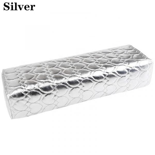 Rectangle PU Leather Manicure Cushion Pillow Arm Rest Holder With Sponge Inside-8