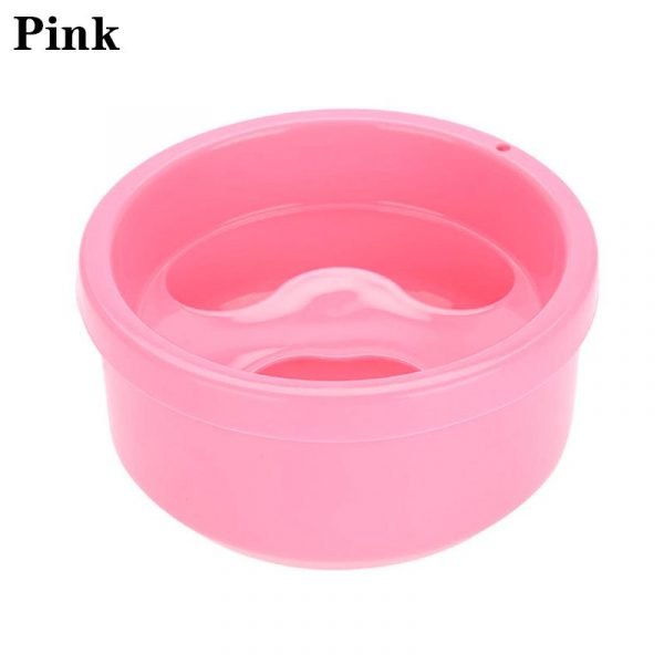 Round shape Detachable Nail Art Manicure Soaking off Bowl-4