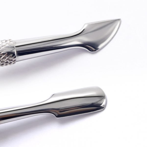 Stainless Steel Nail Cuticle Pusher Remover-3